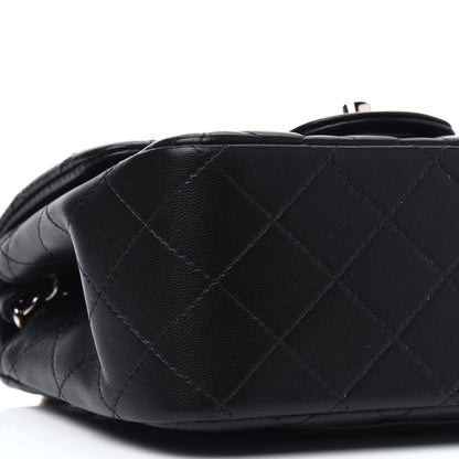 Chanel Lambskin Quilted Mini Square Flap Black 8 of 11