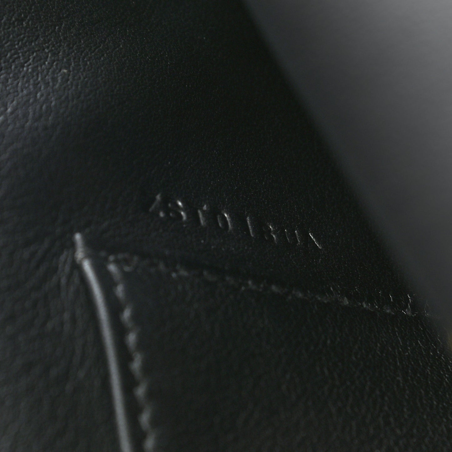 Swift Kelly Cut Clutch Pochette Black