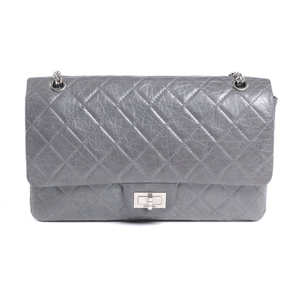 Chanel Aged Calfskin 50th Anniversary 2.55 Reissue 227 Flap Grey 1 of 7