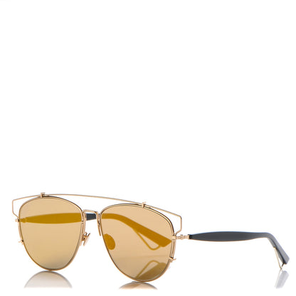 Christian Dior Technologic Sunglasses Gold 1 of 8