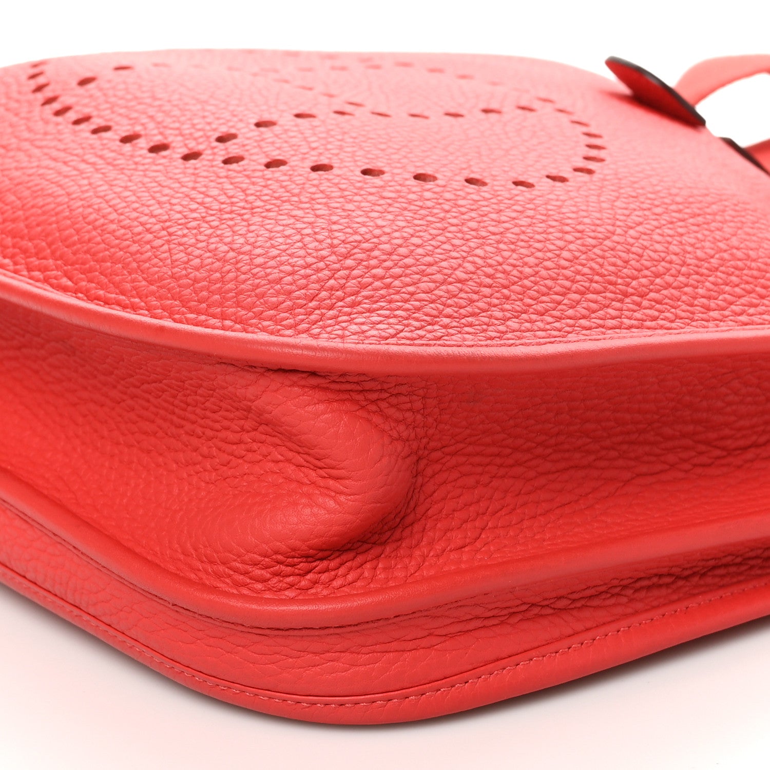 Hermes Taurillon Clemence Evelyne III PM Rouge Pivoine 10 of 10