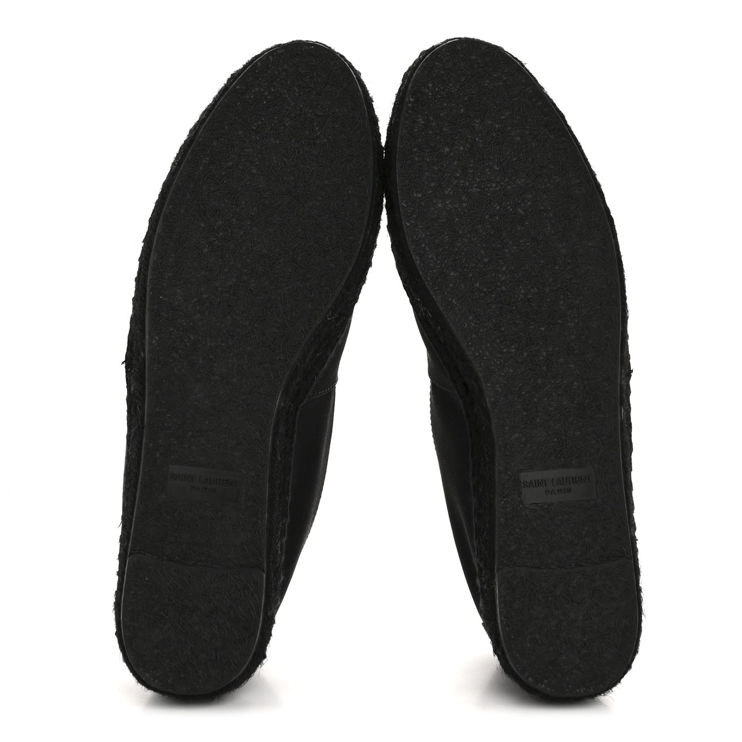 Crepe Satin Elba Espadrilles 38 Black