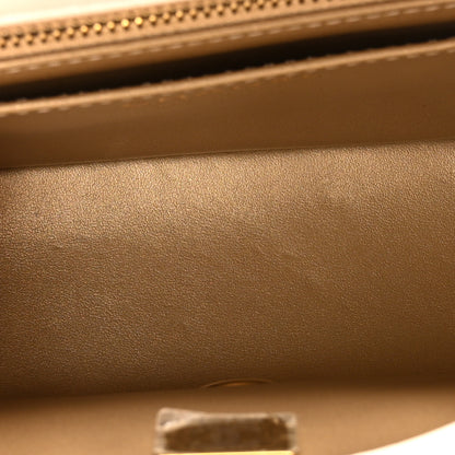 Chanel Lambskin Quilted Enamel Mini Pearl Crush Flap White 5 of 10