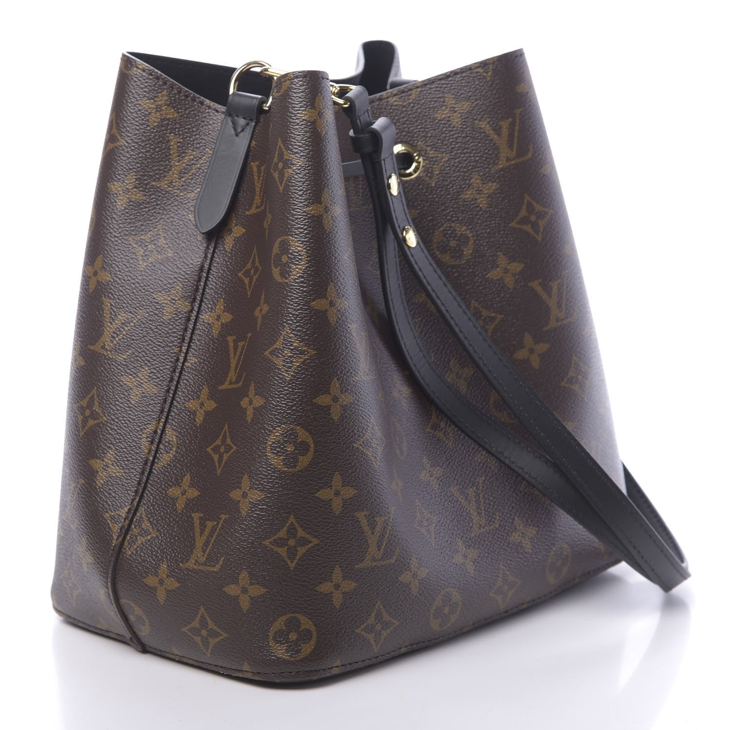 Louis Vuitton Monogram Neonoe MM Black 3 of 10