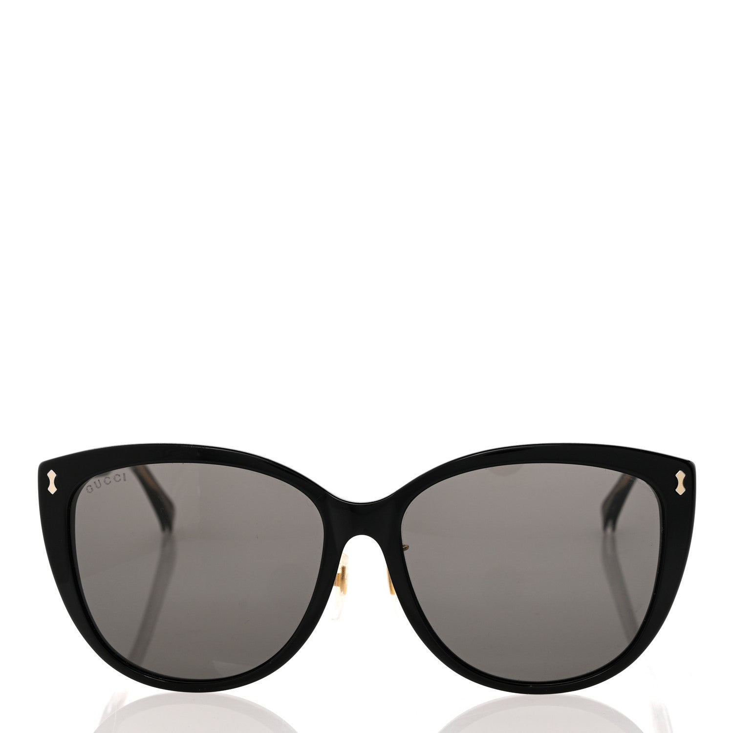 Gucci Acetate Cat Eye Sunglasses Black 2 of 9