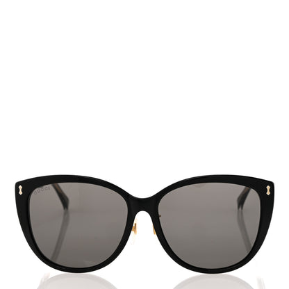 Gucci Acetate Cat Eye Sunglasses Black 2 of 9