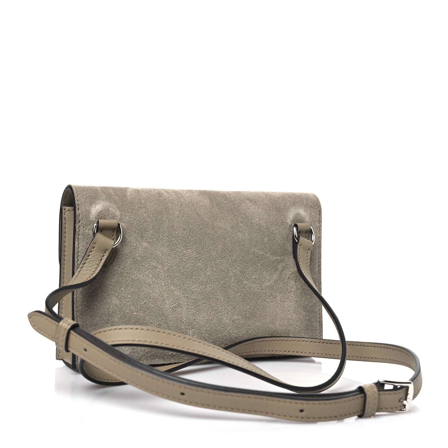 Hermes Veau Grizzly Swift Hermesnap Wallet Etoupe 3 of 11