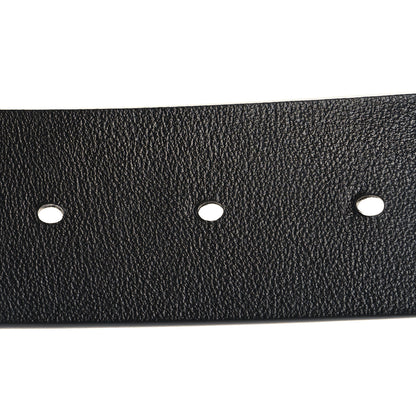 Christian Dior Calfskin 30 Montaigne 35mm Belt 80 32 Black 4 of 6