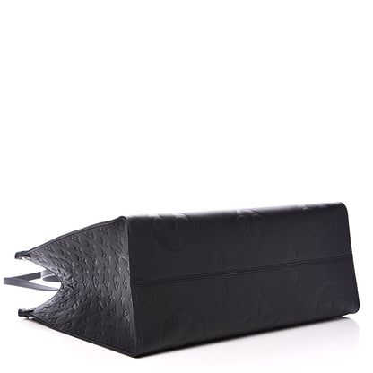 Louis Vuitton Empreinte Monogram Giant Onthego GM Black 4 of 9