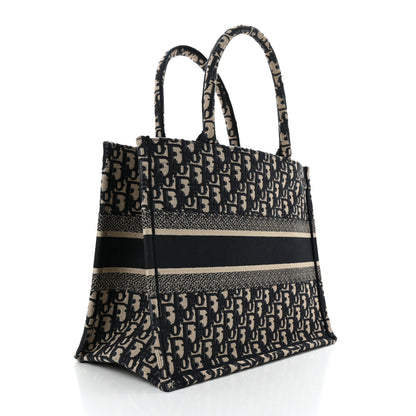 Christian Dior Oblique Medium Book Tote Blue Multicolor 2 of 10