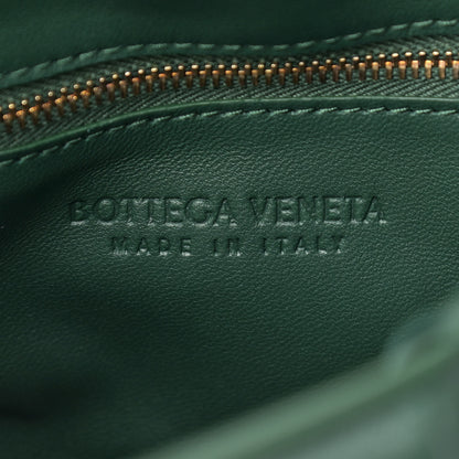Bottega Veneta Lambskin Maxi Intreccio Padded Chain Cassette Crossbody Bag Raintree 6 of 10