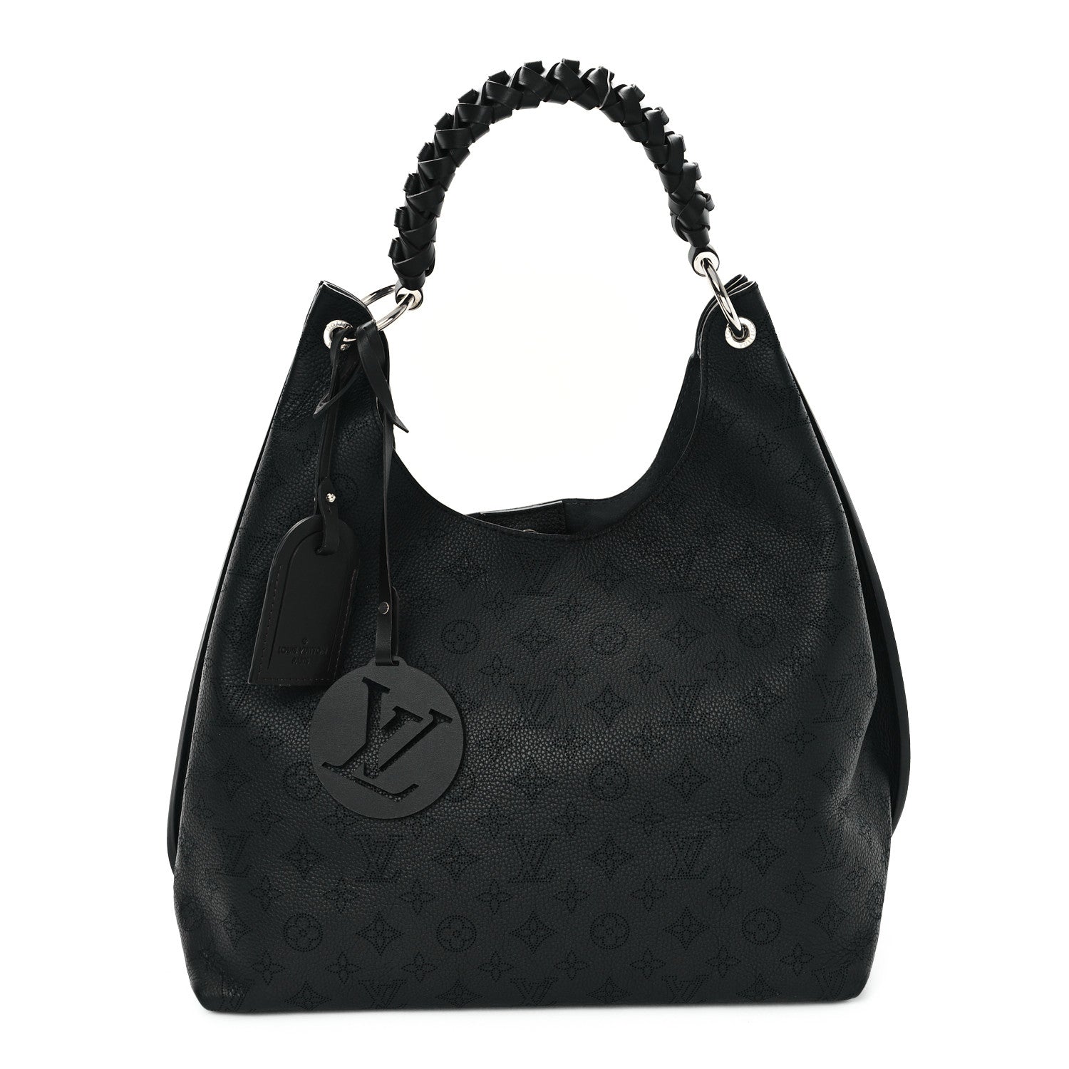 Louis Vuitton Mahina Carmel Hobo Black 1 of 11