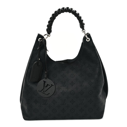 Louis Vuitton Mahina Carmel Hobo Black 1 of 11