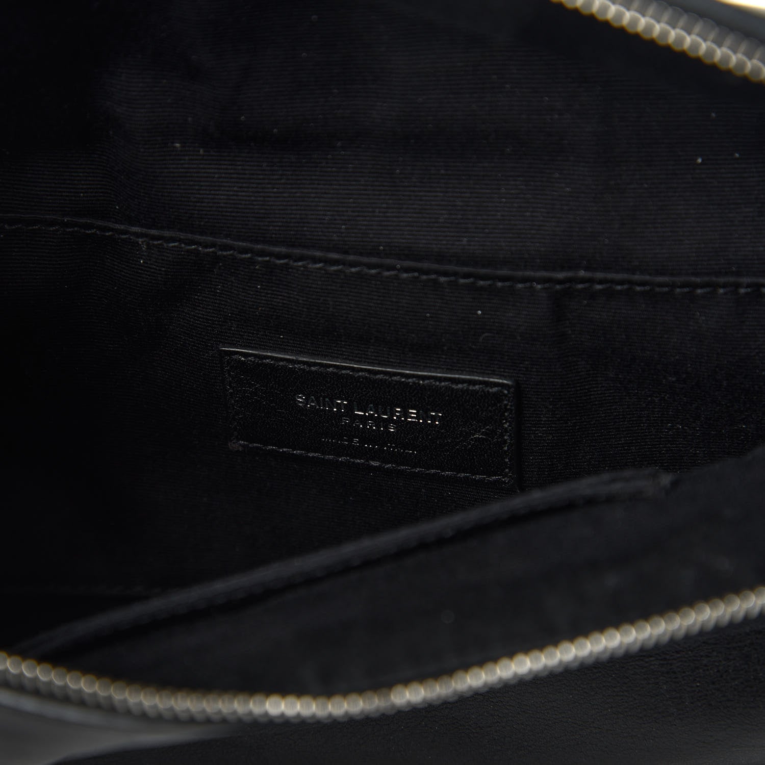 Saint Laurent Calfskin Belt Bag Black 8 of 10