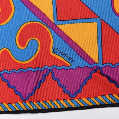 Hermes Silk Appaloosa Des Steppes Scarf 90 5 of 6