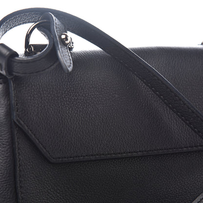 Louis Vuitton Calfskin Lockme II Chain Bag BB Black 8 of 9