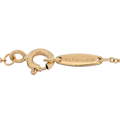 Tiffany 18K Yellow Gold Diamond .15ctw Elsa Peretti Diamonds by the Yard Station Bracelet 3 of 3