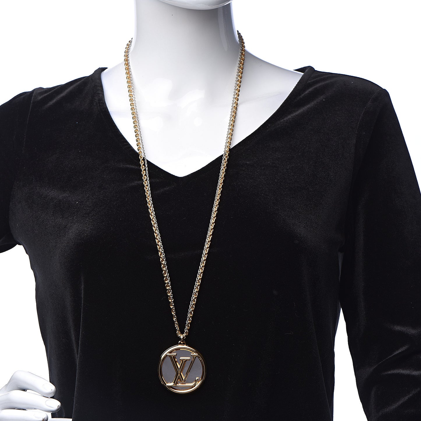 Louise Long Necklace Gold