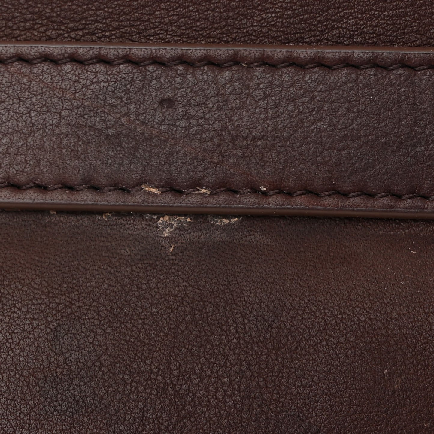 Polished Saddle Calfskin Large Devon Bag Burgundy
