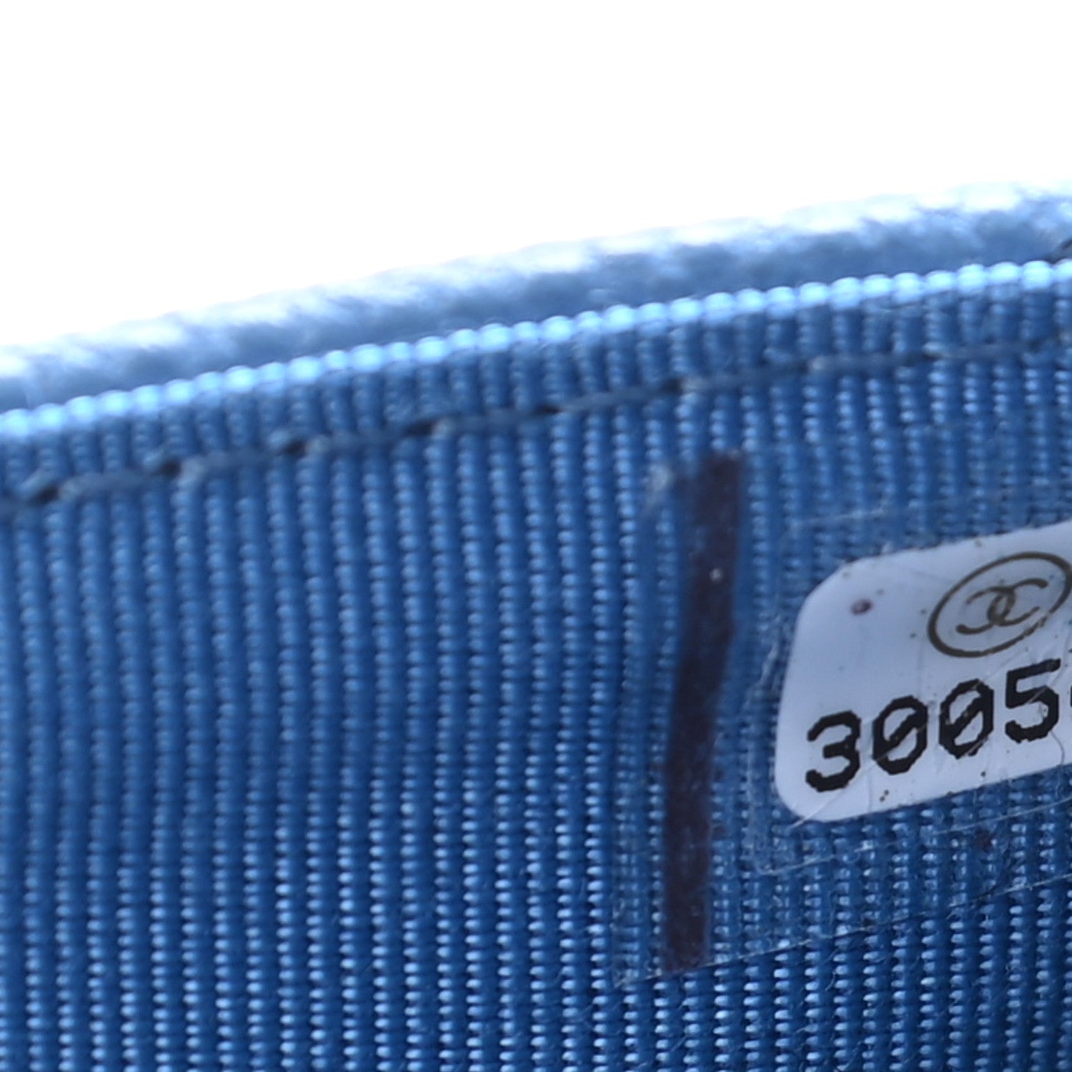 Chanel Caviar Quilted Wallet On Chain WOC Blue 7 of 11