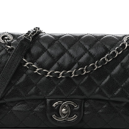Chanel Iridescent Caviar Quilted Small Chic Flap Black 7 of 9