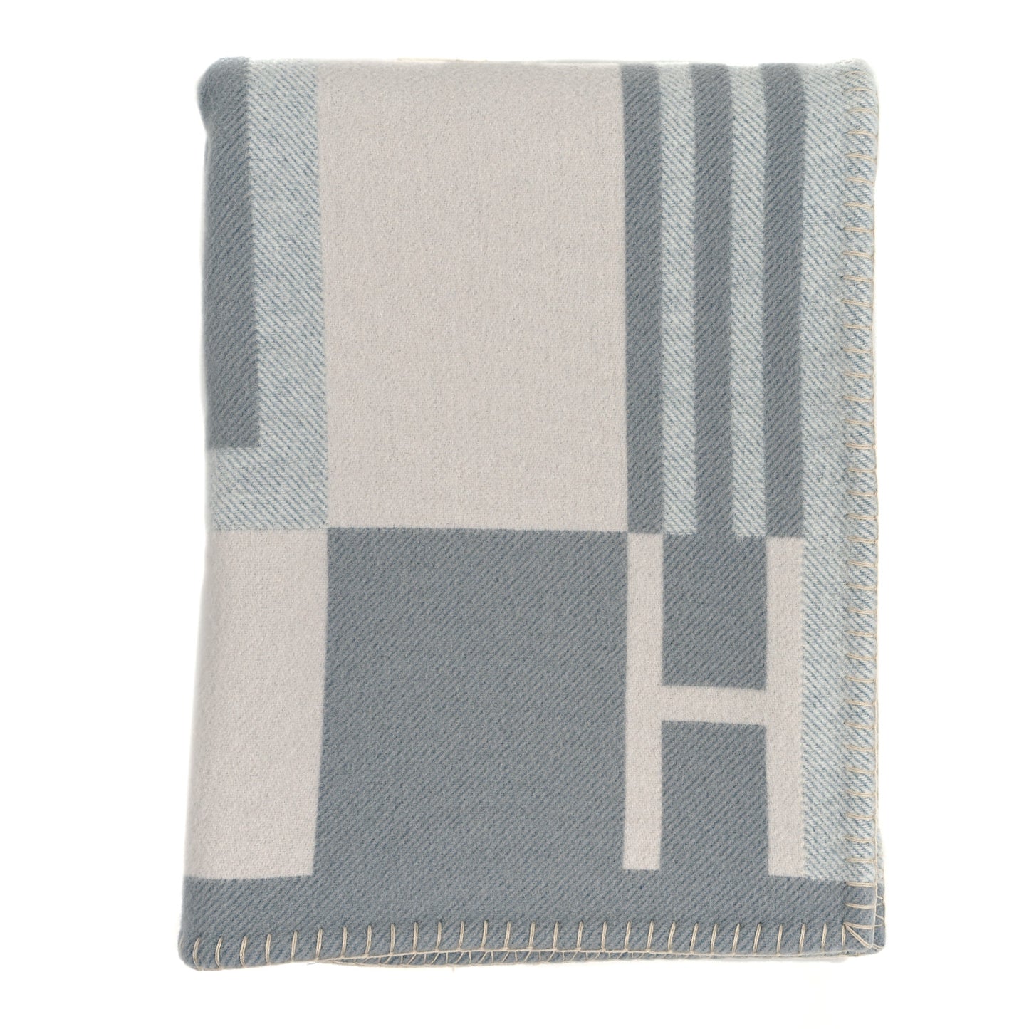 Wool Cashmere Ithaque Blanket Gris Perle
