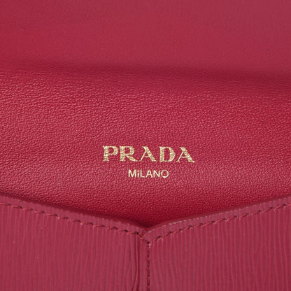 Prada Vitello Move Envelope Wallet Ibisco 6 of 8