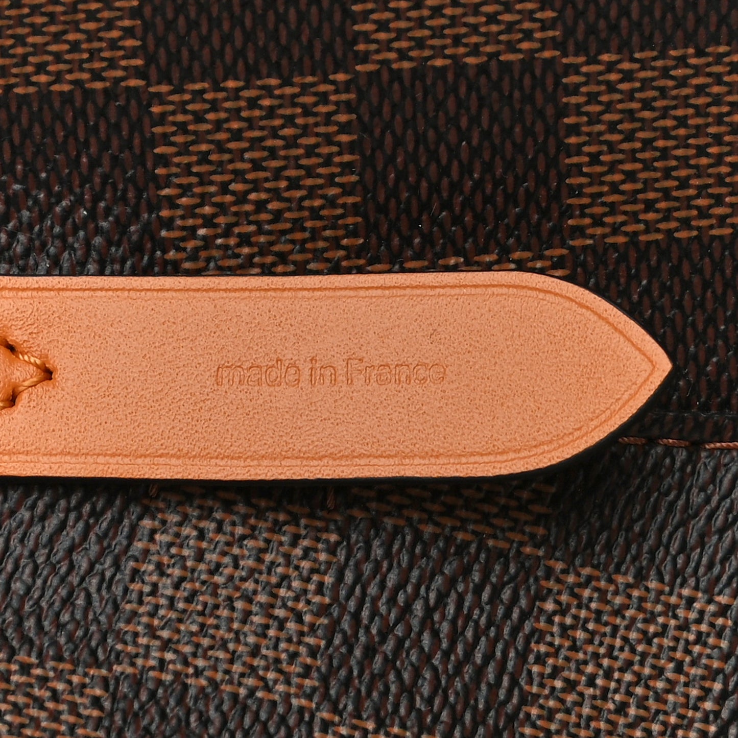 Damier Ebene Neonoe MM Safran