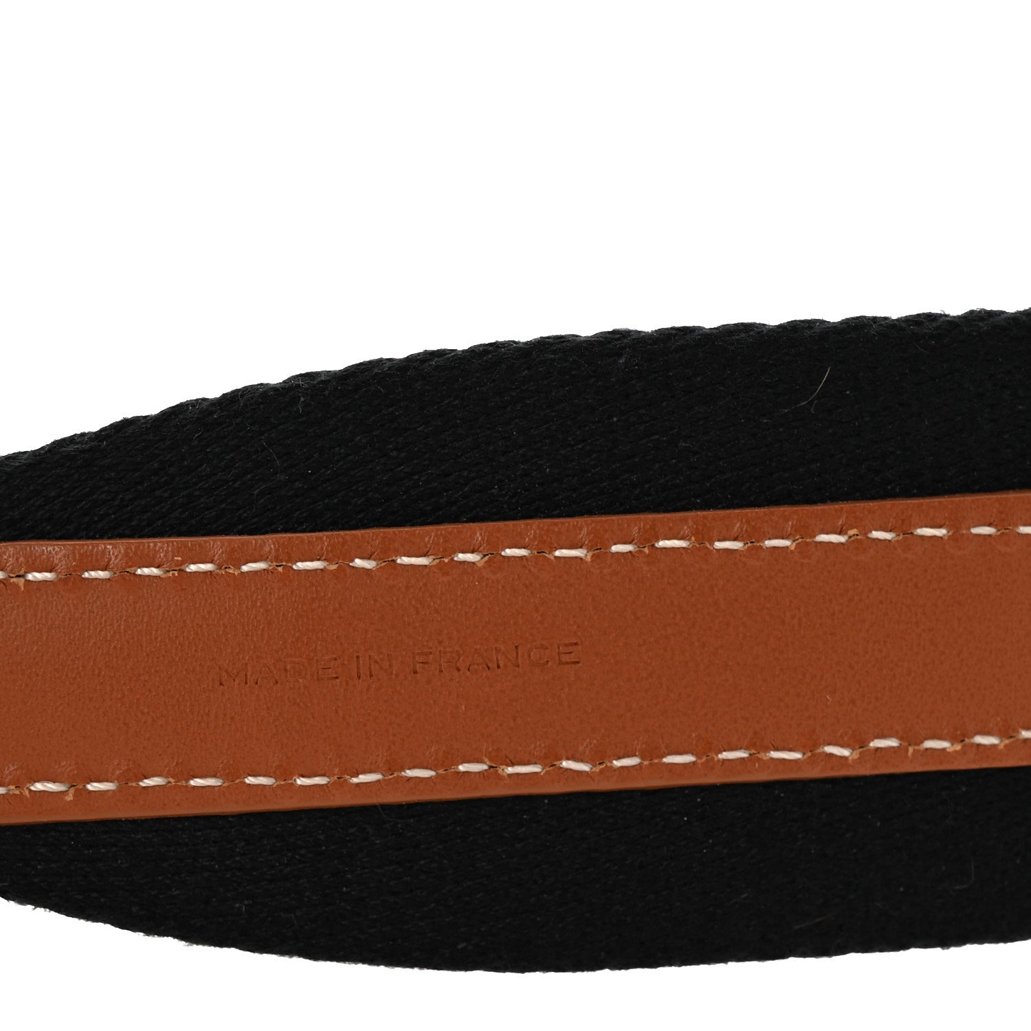 Goyard Canvas Calfskin Adjustable Shoulder Strap Black 4 of 8