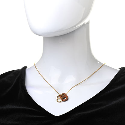 Hermes Swift O'Maillon Pendant Necklace Gold 2 of 5