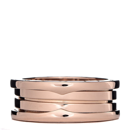 Bulgari 18K Rose Gold B.Zero1 Three-Band Ring 60 9 1 of 6