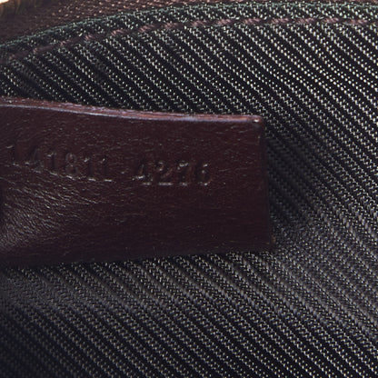 Gucci Guccissima Small Cosmetic Pouch Dark Brown 6 of 8