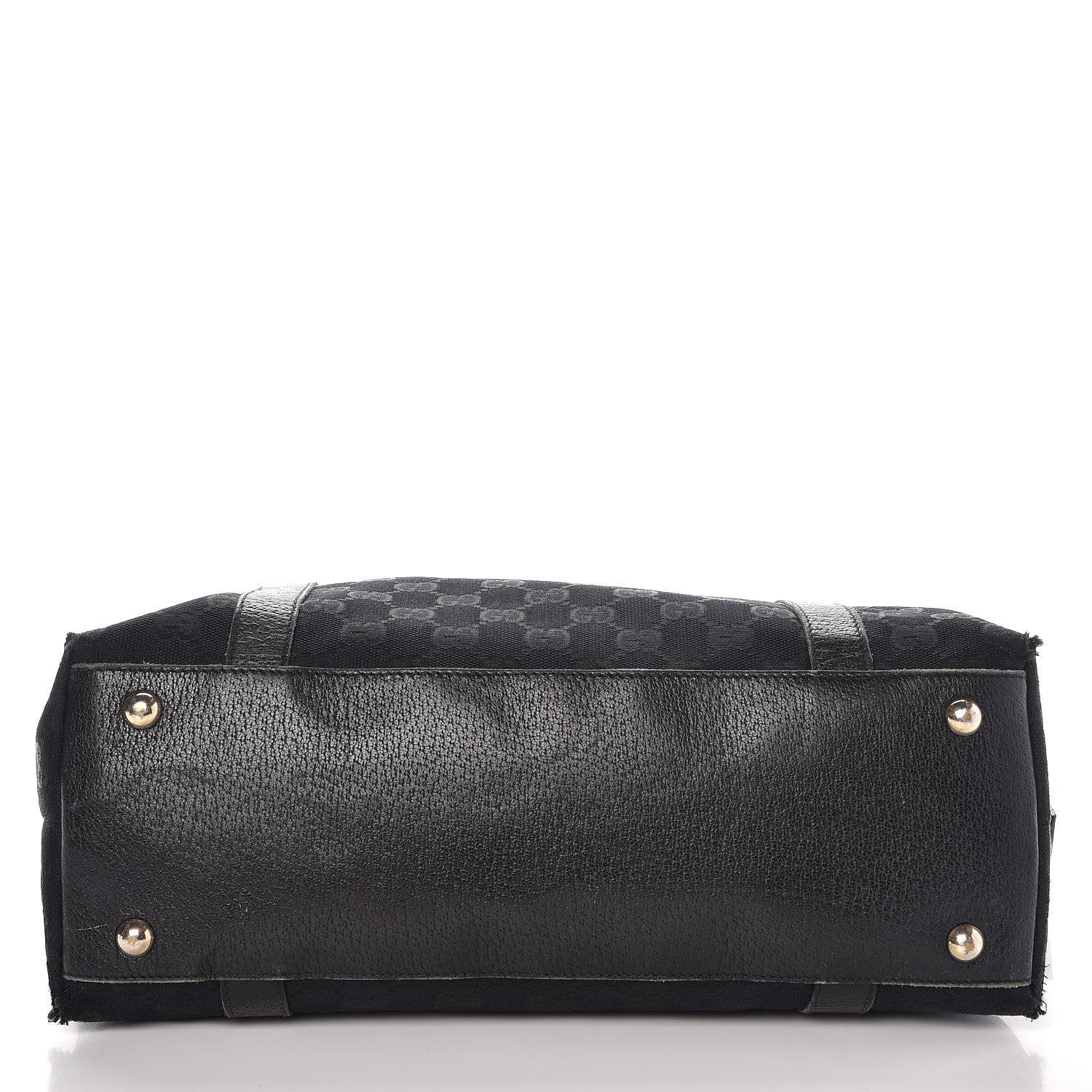 Gucci Monogram Medium Abbey Tote Black 18 of 19