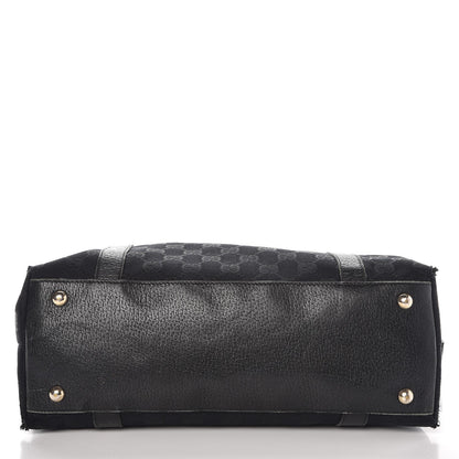 Gucci Monogram Medium Abbey Tote Black 18 of 19