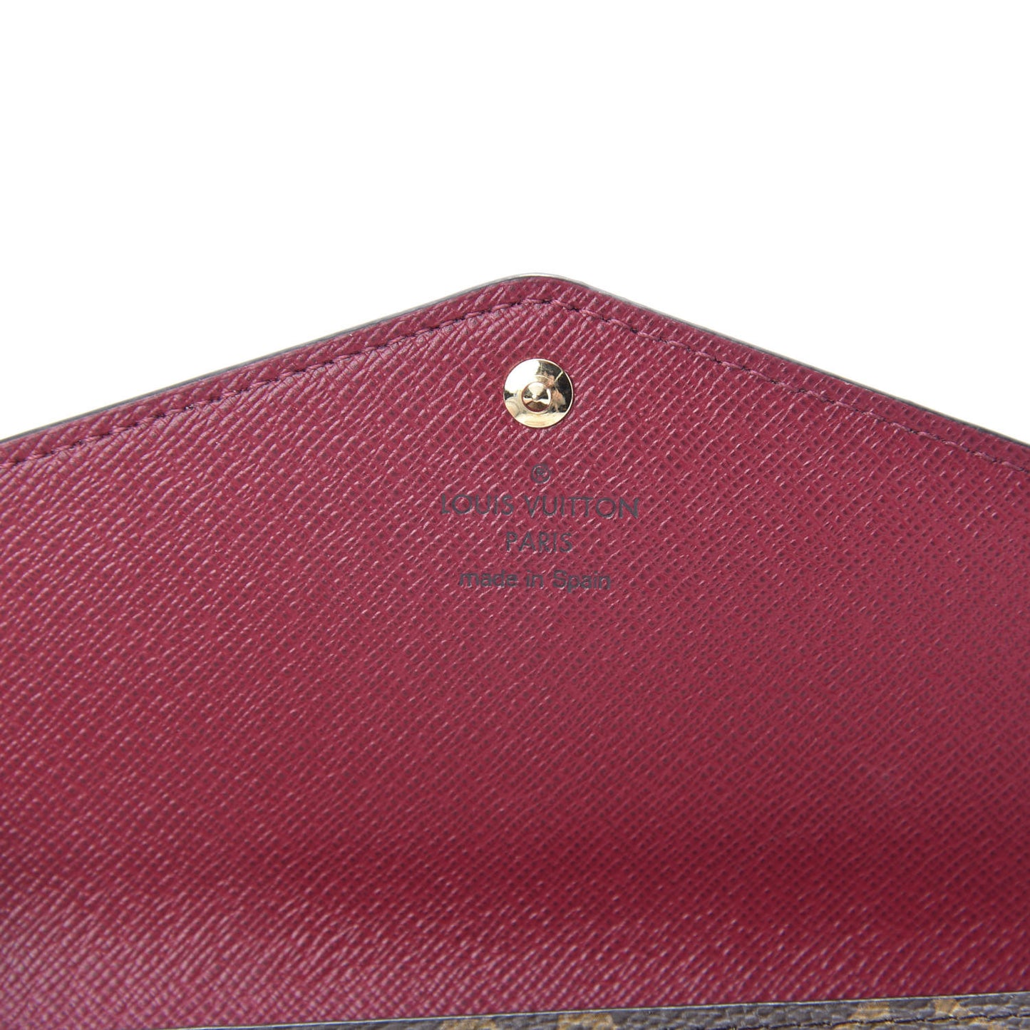 Monogram Sarah Wallet NM Fuchsia