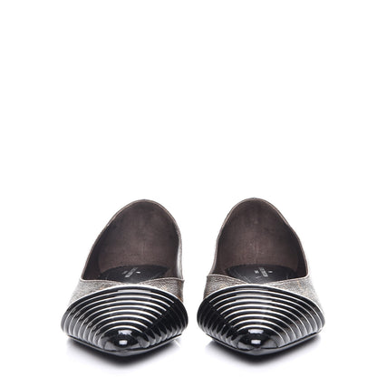 Louis Vuitton Monogram Inspired Ballerina Flats 36 2 of 9