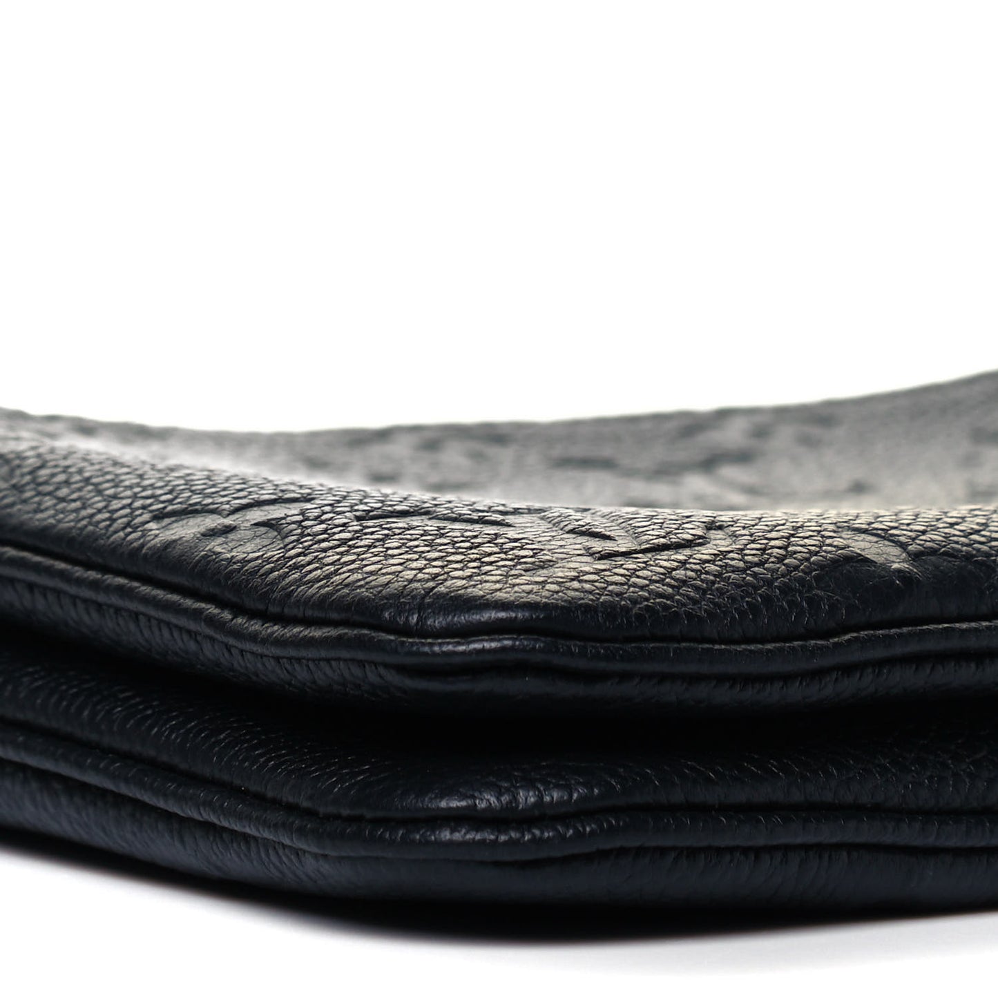 Empreinte Double Zip Pochette Black