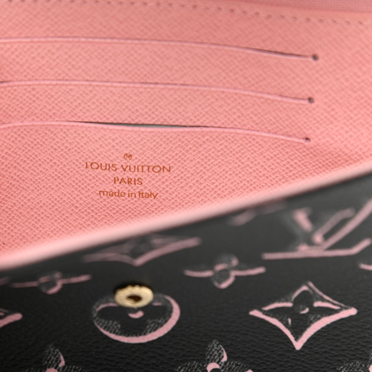 Monogram Fall For You Felicie Strap & Go Black