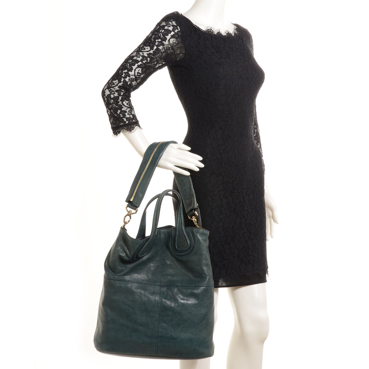 Lambskin North South Nightingale Evergreen