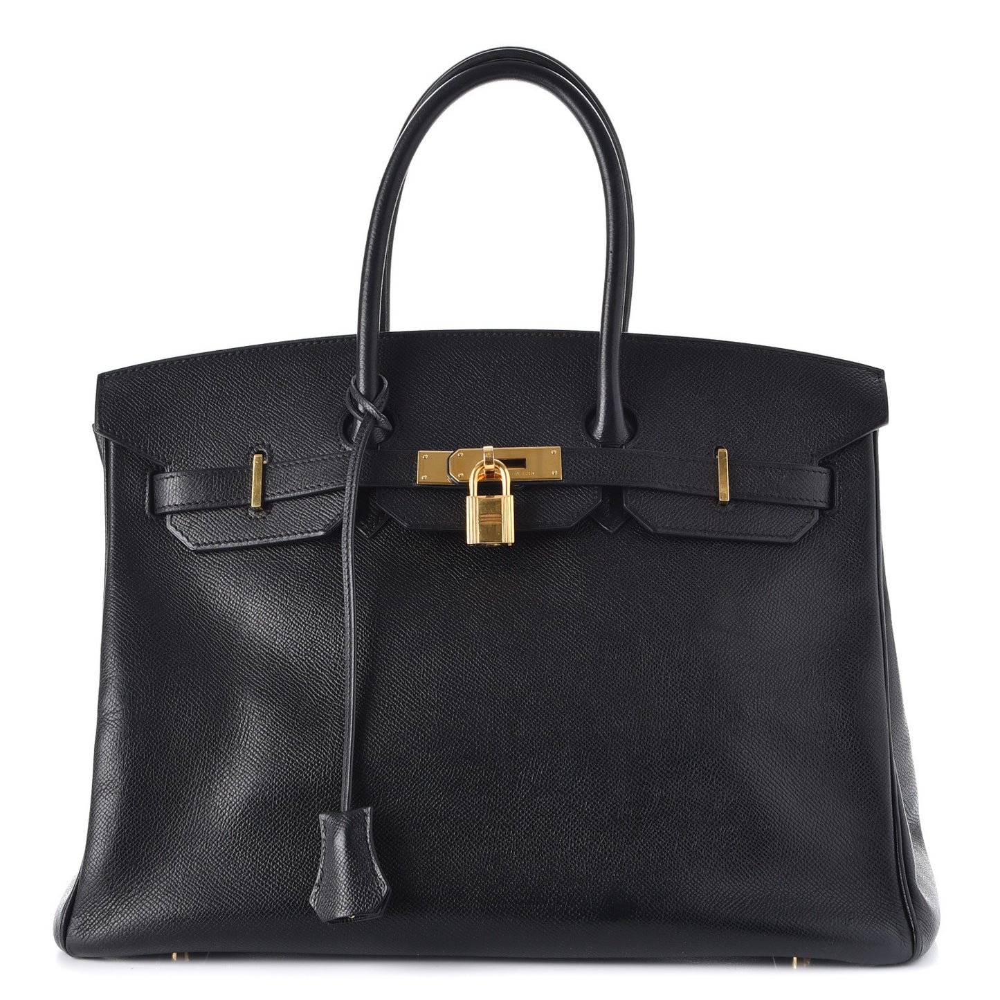 Epsom Birkin 35 Black