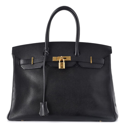Hermes Epsom Birkin 35 Black 1 of 42