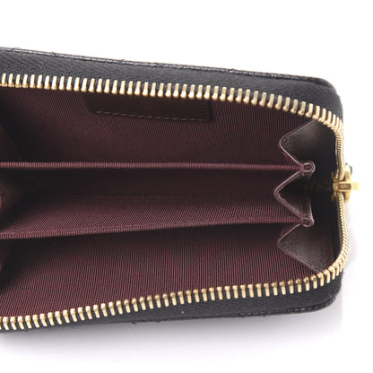 Chanel Caviar Quilted Zip Coin Purse Black 5 of 11