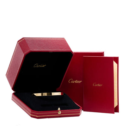 Cartier 18K Yellow Gold LOVE Bracelet 20 4 of 4