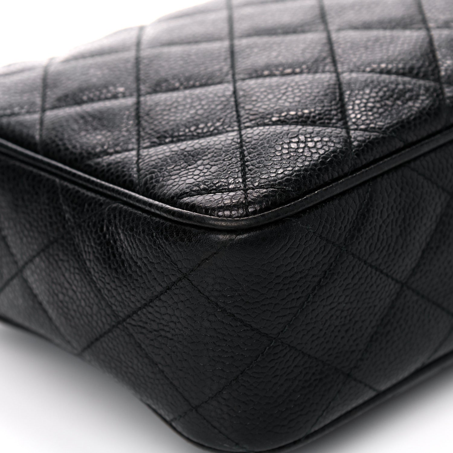 Chanel Caviar Quilted CC Camera Case Black 11 of 20