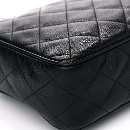 Chanel Caviar Quilted CC Camera Case Black 11 of 20