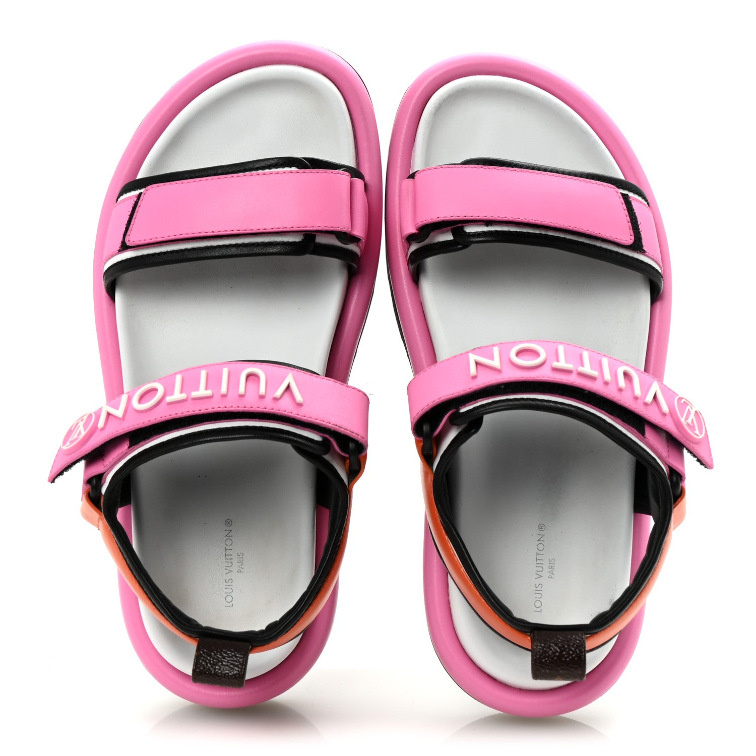 Louis Vuitton Calfskin Pool Pillow Flat Comfort Sandals 39 Rose Pop Pink 2 of 10