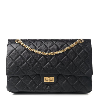 Chanel Aged Calfskin Quilted 2.55 Reissue 226 Flap Black 1 of 6