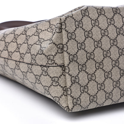 Gucci GG Supreme Monogram Medium Ophidia Shopping Tote Brown 7 of 10