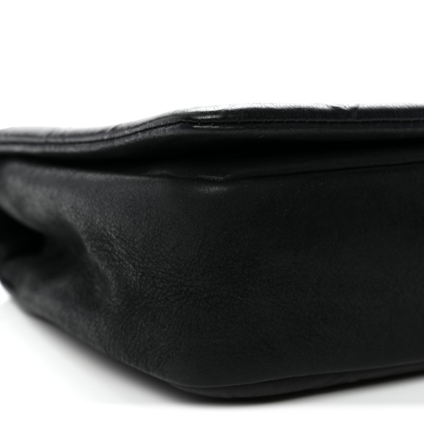 Calfskin Diamond Embossed New Chic Flap Black