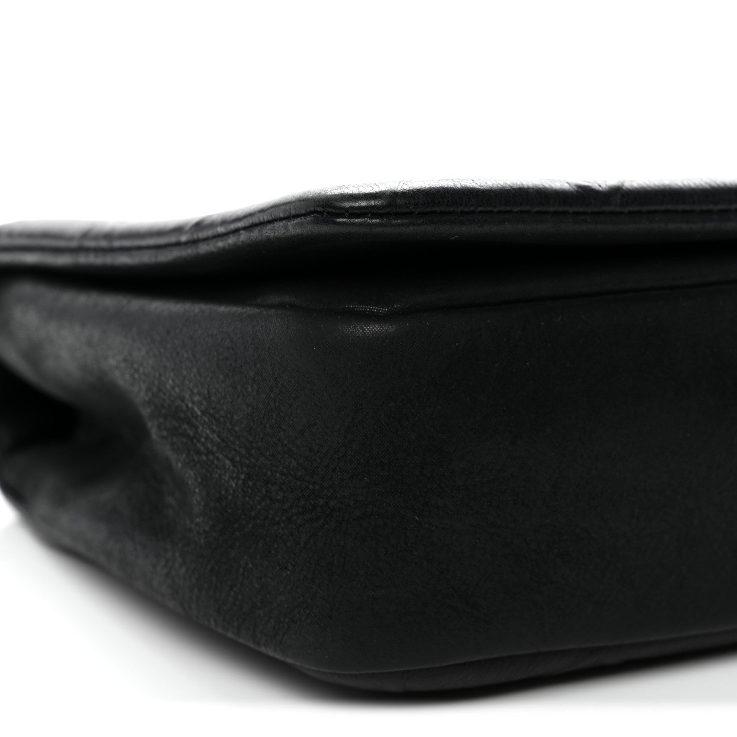 Chanel Calfskin Diamond Embossed New Chic Flap Black 9 of 11
